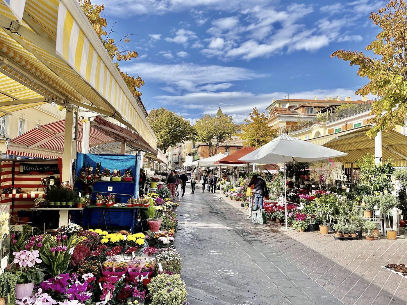 Niza, Mercado de flores